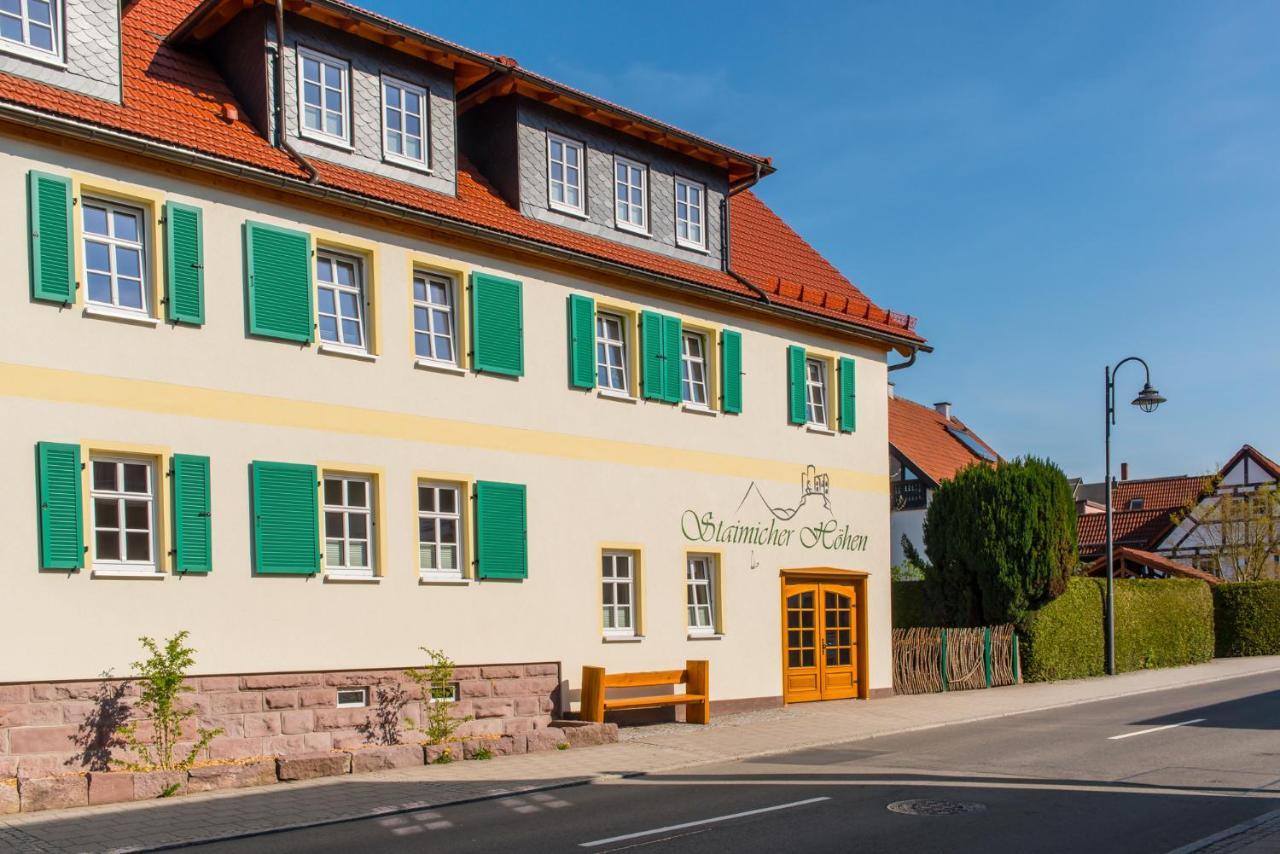 Staimicher Hoehen - Premium Appartements Kurort Steinbach-Hallenberg Экстерьер фото